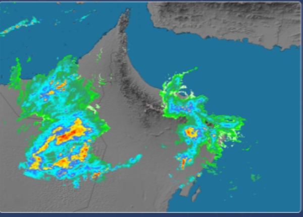 Heavy rains expected in South al Batinah, Muscat by noon
